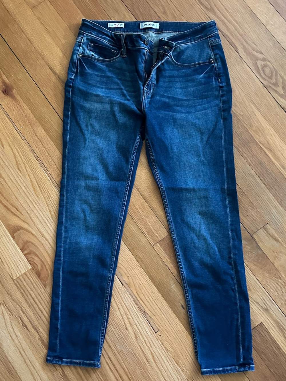 Women's Slim Stretch Skinny Jeans in Dark Blue